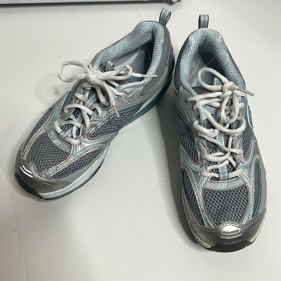 Sketchers Shape Up Sneakers Work Out Exercise Athlete 7 - Picture 1 of 7